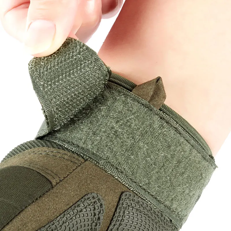 Guantes tácticos Airsoft para hombre, manoplas de nailon para pantalla táctil, para exteriores, Camping, escalada, senderismo y caza - imagen 3