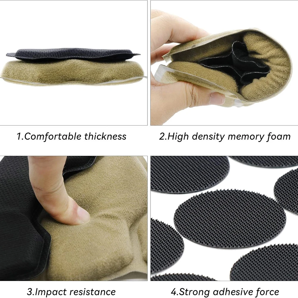 Kit de almohadilla para casco táctico, forro TW CL de 4. a generación y sistema de retención CF para casco de corte alto/medio, Airsoft militar, caza al aire libre - imagen 5