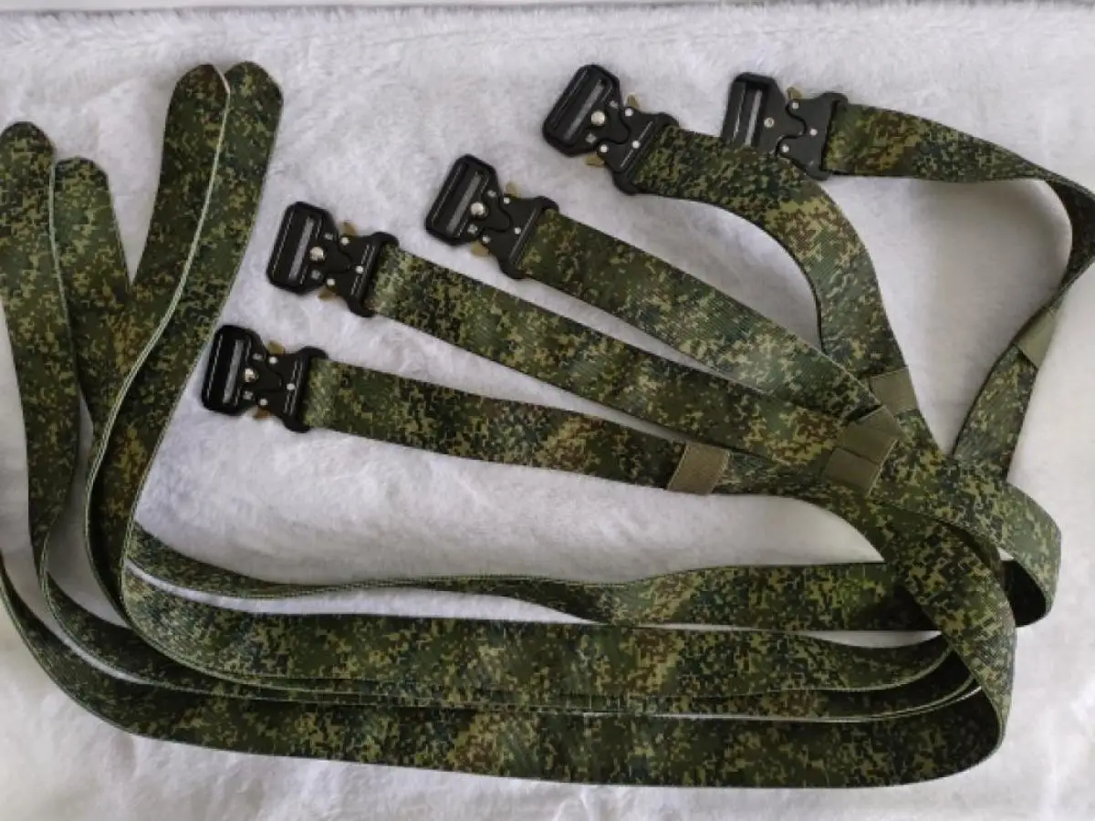 Cinturón de camuflaje de lectura de combate para hombre verde pequeño táctico al aire libre - imagen 3