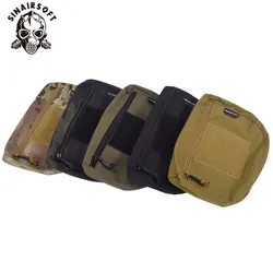 SINAIRSOFT-Bolsa de camuflaje colgante táctica para Airsoft, bolsa de almacenamiento para caza y Paintball, chaleco de aparejo de pecho para CRM CRX D3 JPC CPC