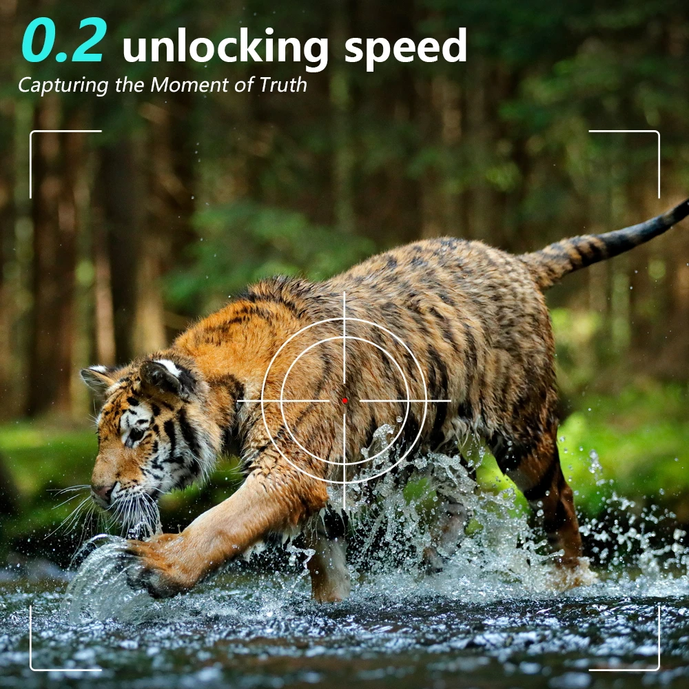 Cámara de rastreo infrarroja PR901 5K HD, cámara de juego de caza impermeable, aplicación TrailCam Go View de 60MP, descarga de fotos, observación de animales - imagen 5