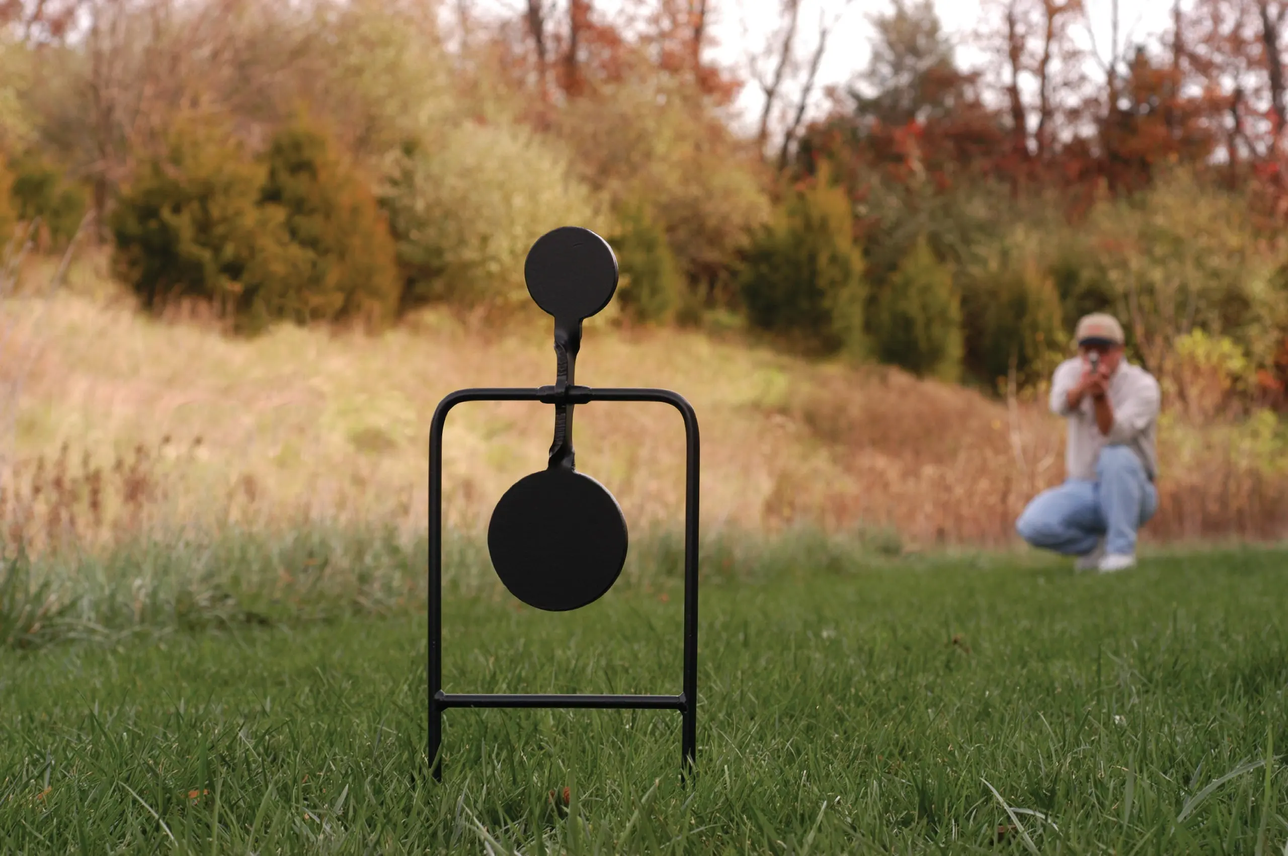 Objetivo de disparo giratorio de 1/2/3/4/5/6/7/9, reajuste de objetivo de pistola de aire, para tiro al aire libre y configuración de rango fácil - imagen 3