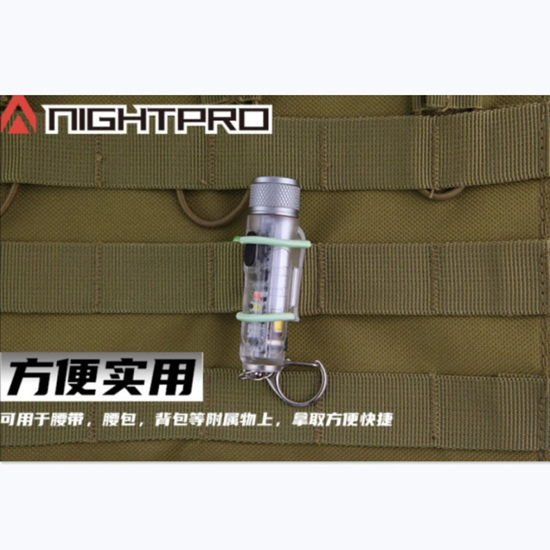 Correa fija Molle luminosa, hebilla de correas elásticas, chaleco táctico para exteriores, accesorio, cuerda de encuadernación de antena para exteriores - imagen 5