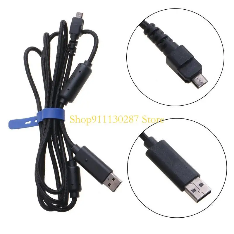 Línea trenza nylon cable USB 1.9m 1.9m para para juego juego - imagen 4