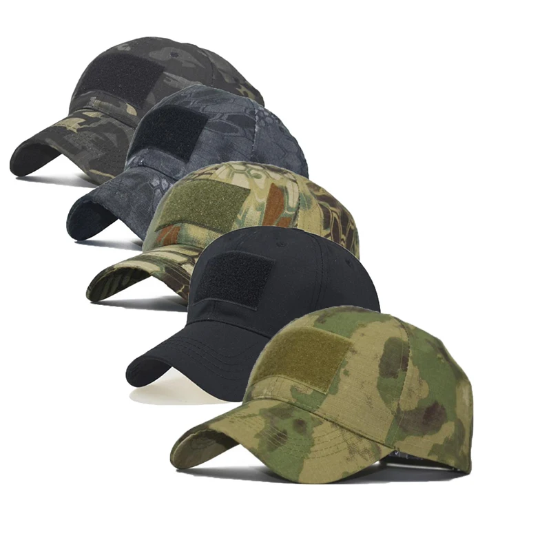 Gorra de béisbol de camuflaje al aire libre, sombrero Bonnie de fuerzas especiales, sombrero deportivo para papá, gorra de camuflaje táctico de pesca para camionero - imagen 3