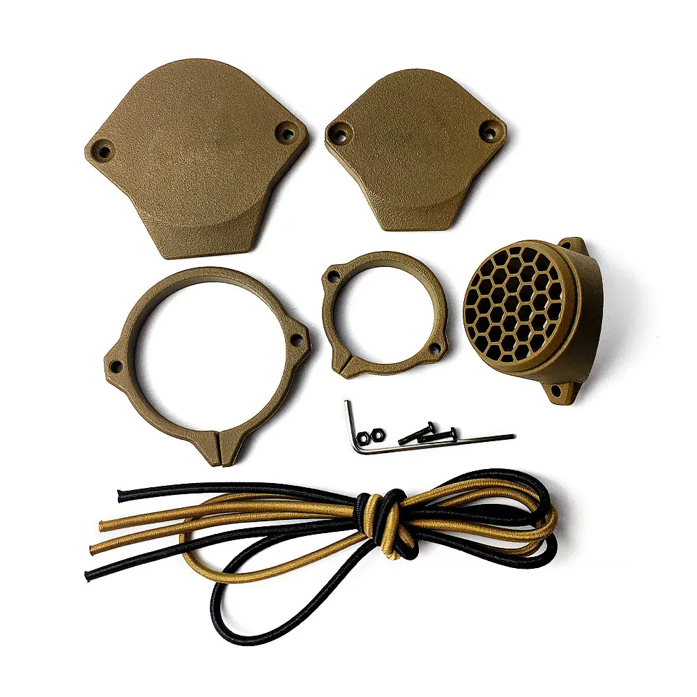 SOTAC táctico para VORTEX 1-6X, óptica de puntería, cubierta de lente de RifleScope, Protector de tapa de nailon, vista de punto rojo, cubierta antipolvo de ocultación rápida - imagen 3