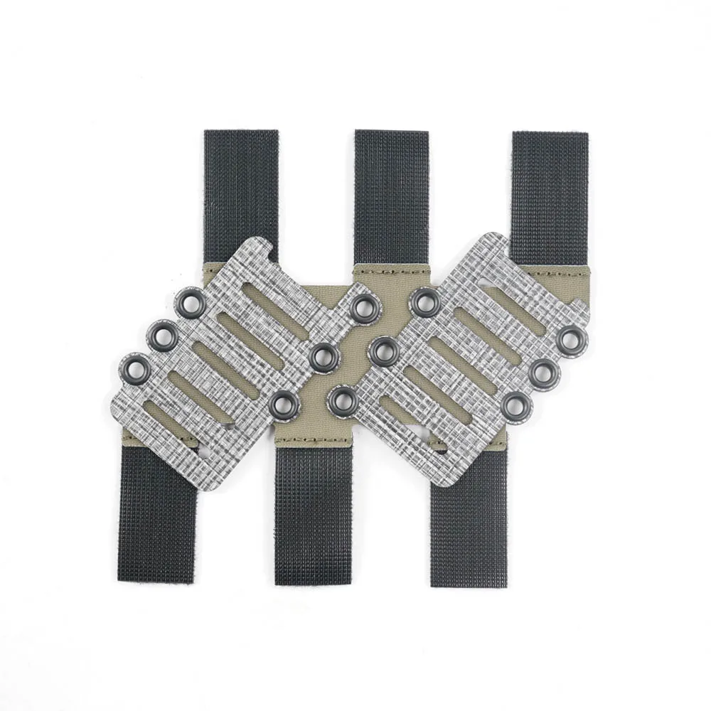 40 °   Placa adaptadora Doble fila 40 °   Accesorio de correa de placa adaptadora MOLLE biselado - imagen 3