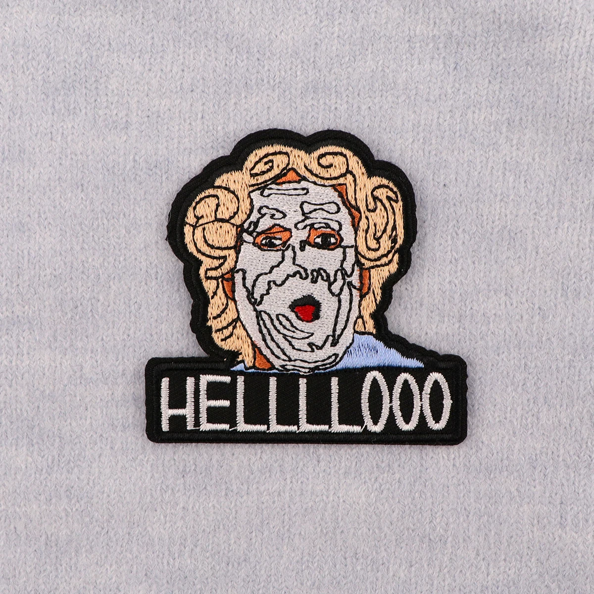 Parche para planchar de película de comedia, parche para ropa, parche bordado divertido, accesorios de ropa, pegatinas de costura - imagen 3