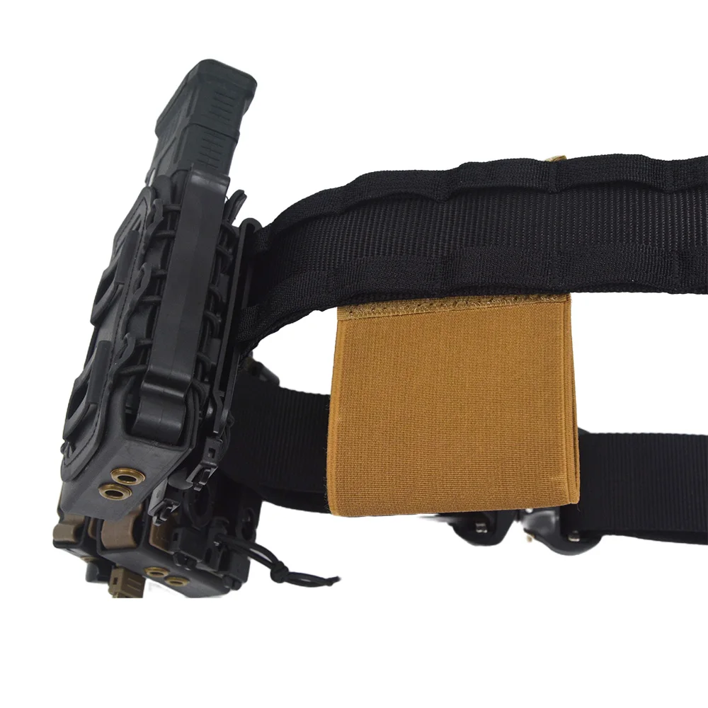 Soporte de torniquete elástico EDC, bolsa de placa, chaleco de aparejo de pecho, cinturón de transporte, bolsa de herramientas de supervivencia, soporte de almacenamiento seguro - imagen 3