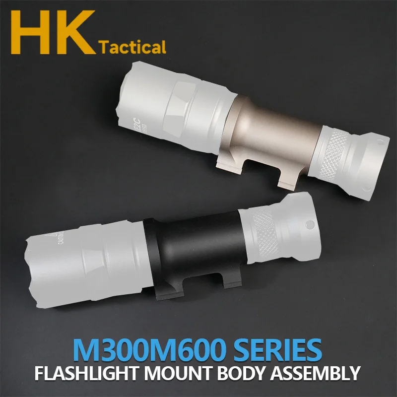 Linterna táctica serie M300 M600 luces de explorador cuerpo M300V M600V M300C M600C linterna para caza al aire libre accesorios Airsoft - imagen 4