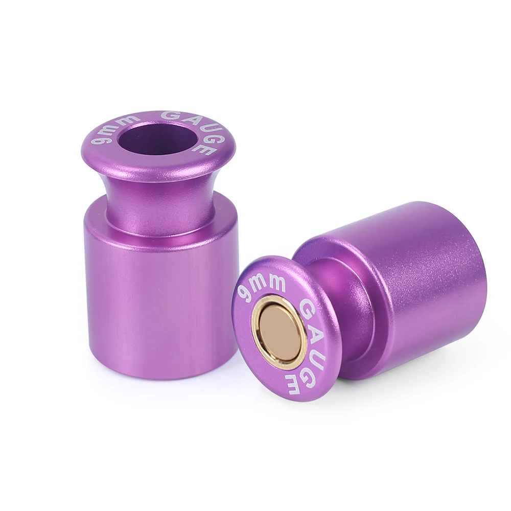 Medidor de cartucho de verificación de munición táctica para recargar damas de balas de munición para accesorios de caza de 9x19mm.38super.40S&W - imagen 2