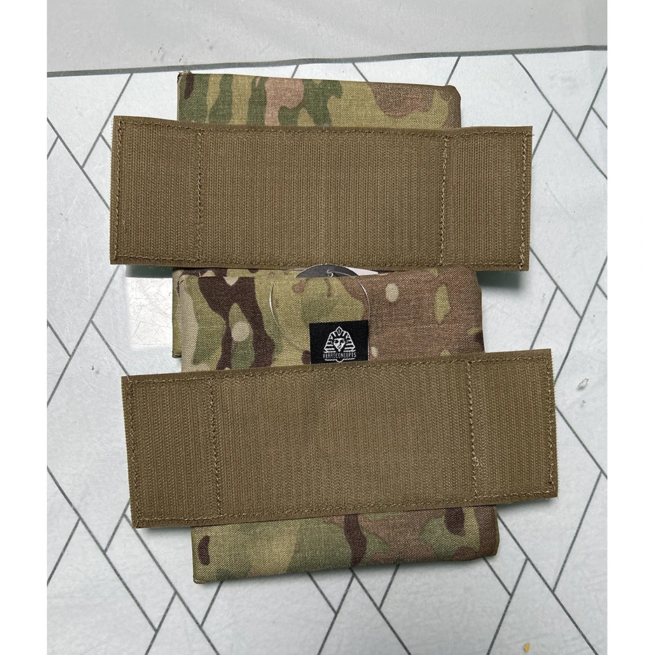 1 par de bolsillos de placa lateral 3AC, bolsas de panel lateral 6 × 6, 500D, sin la placa amortiguadora XEPE interna - imagen 5