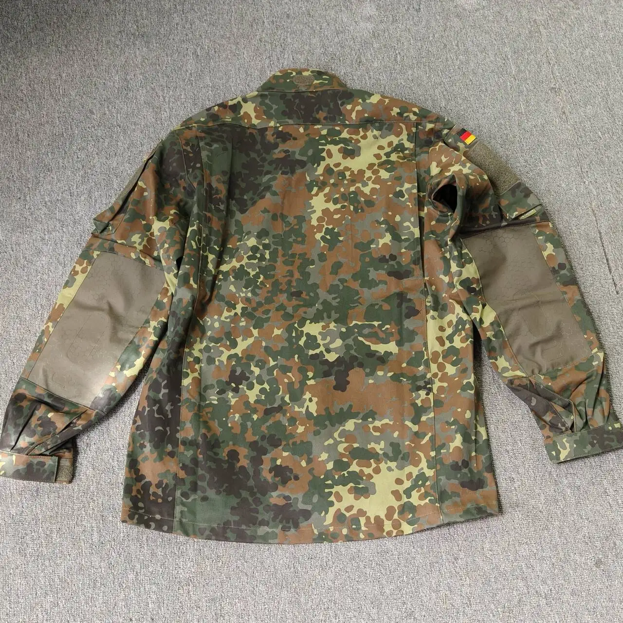 Chaqueta táctica de combate de caza de camuflaje Flecktarn estilo KSK al aire libre - imagen 3