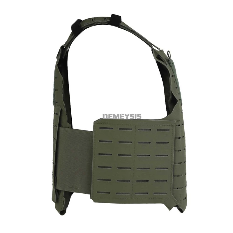 Chaleco táctico MOLLE ajustable liberación rápida para airsoft - imagen 3