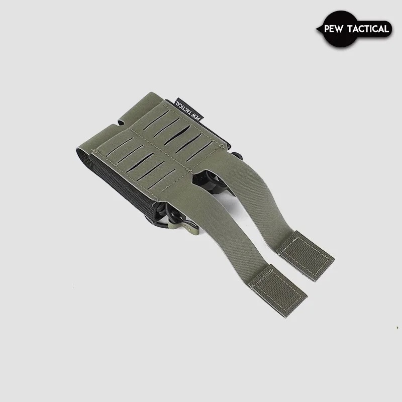 PEW TACTICAL Funda doble cargador 9mm – Portacargadores táctico MOLLE - imagen 5