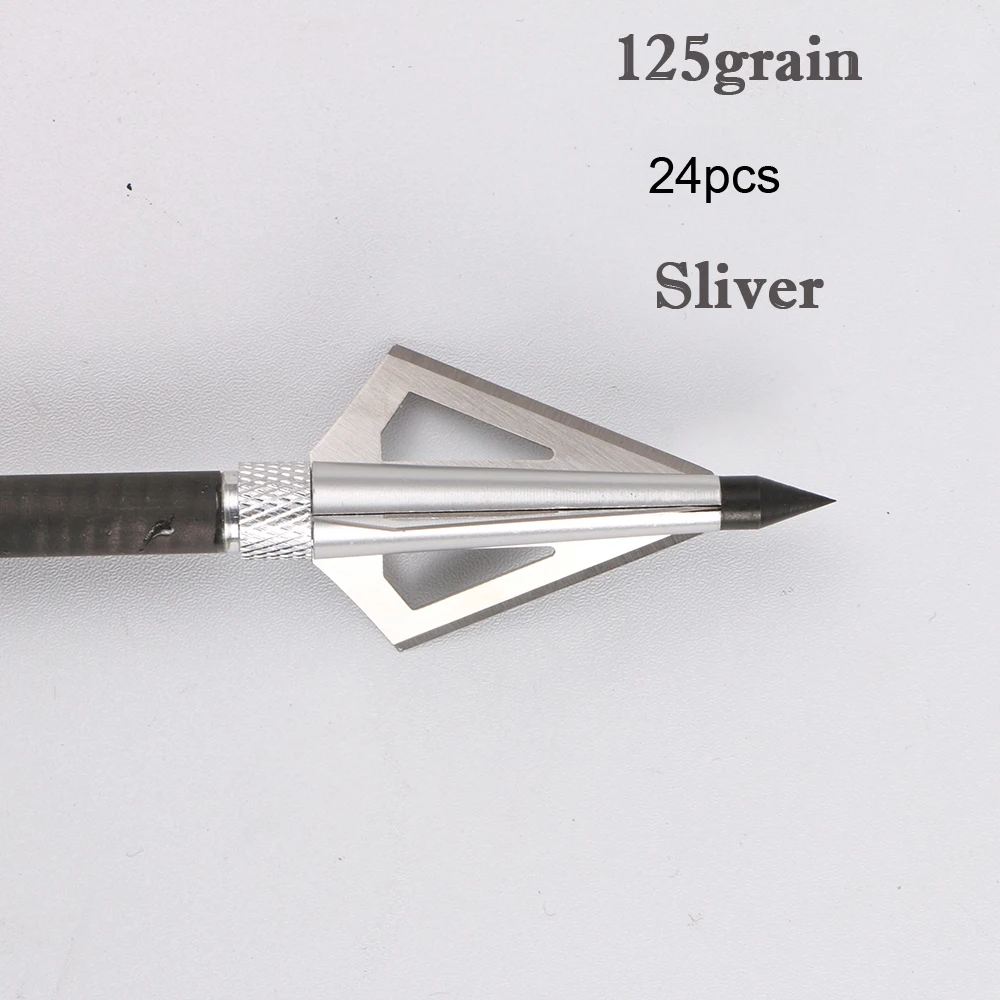 125grain 24pcs silve