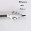 125grain 24pcs silve