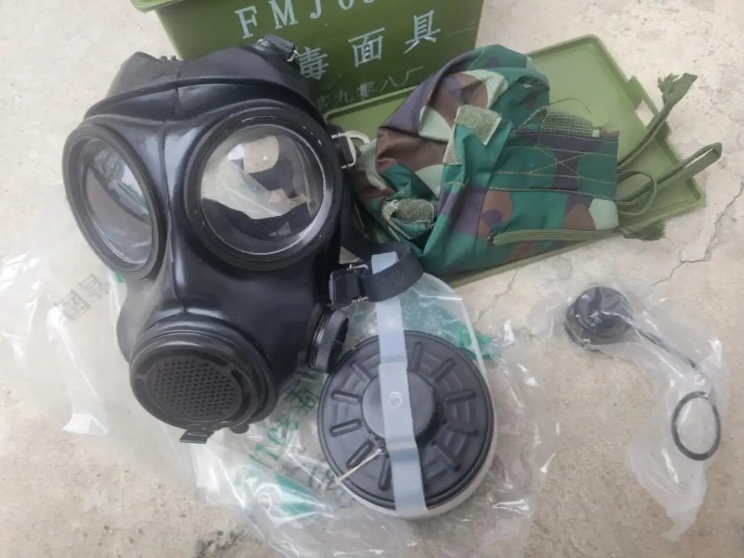 Máscara protectora tipo 08 para exteriores, protección química, equipo de protección contra la contaminación irritante