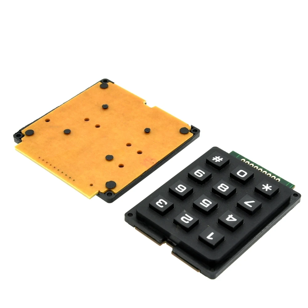 Teclado membrana ABS resistente – Kit montaje matriz plástico DIY - imagen 3