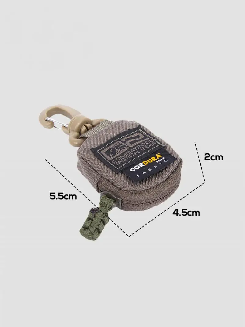 Paño de limpieza para gafas tácticas EDC, gafas de mano, tela para niñera, gancho y bucle, extensión, bolsa pequeña, accesorios, riñonera táctica - imagen 4