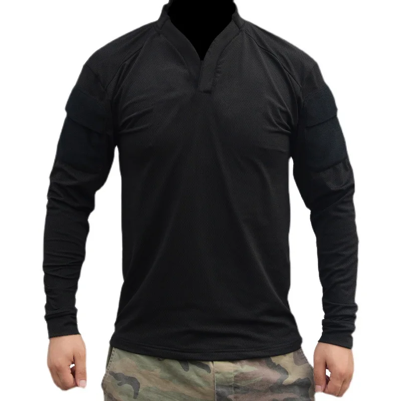 Camisa de combate táctico de manga larga, camisa de combate táctica de Rugby, camisa del ejército RG US - imagen 2