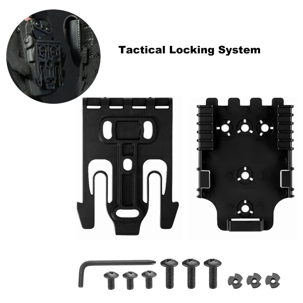 Adaptador QLS liberación rápida para funda con soporte cinturón