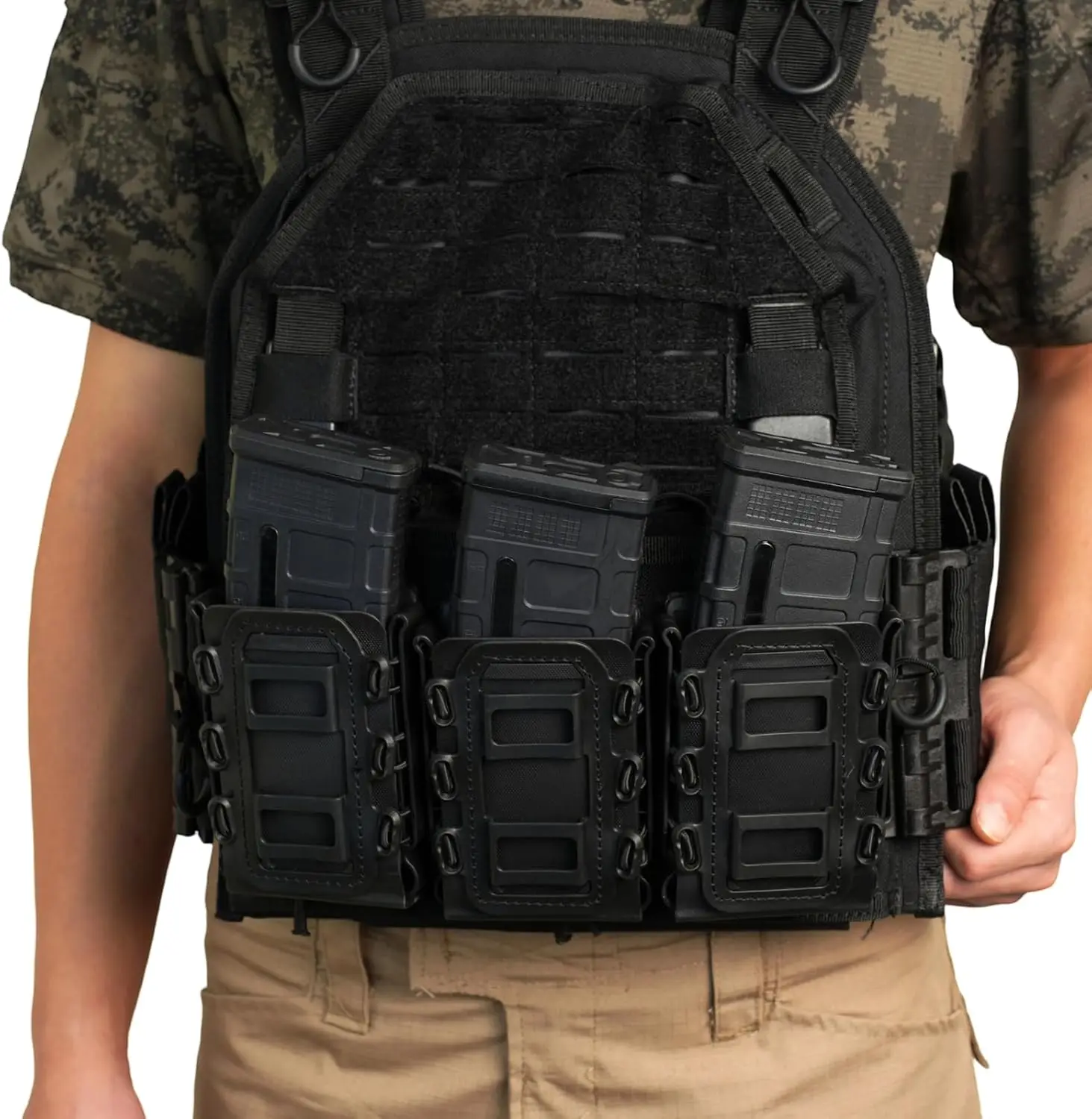 Portacargador táctico MOLLE universal para fusil y pistola - imagen 5