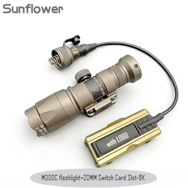 SF Linterna Táctica LED para Rifle, Interruptor Remoto Presión CNC - imagen 3