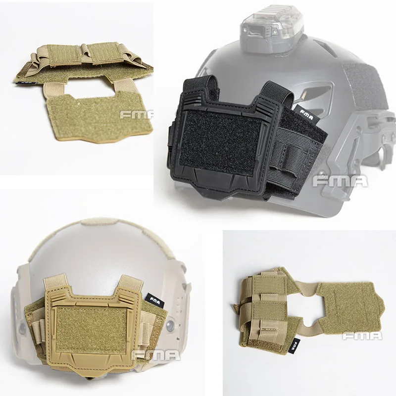 FMA casco táctico NVG estuche de batería bolsa equilibrio peso accesorio bolsa de almacenamiento paquete adhesivo
