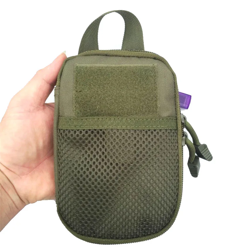Bolsa MOLLE táctica EDC, organizador médico, billetera militar, bolsa pequeña para teléfono, accesorios de caza al aire libre, equipo - imagen 4