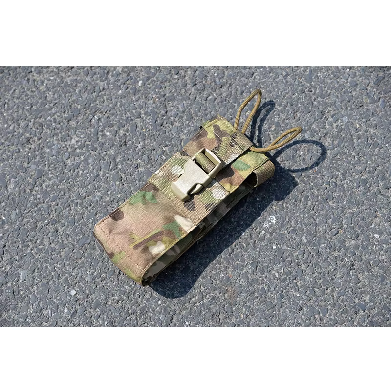 Bolsa MOLLE táctica para radio walkie talkie Airsoft caza - imagen 5
