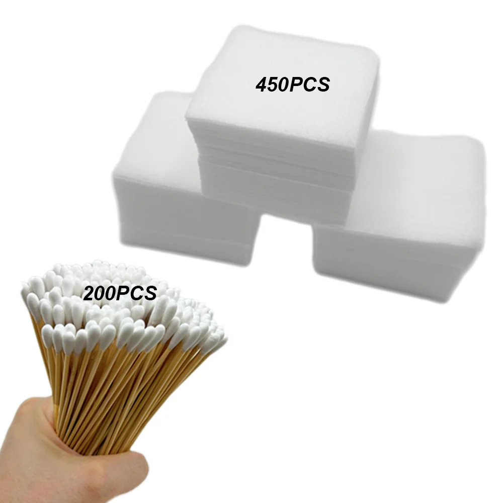 Kit de limpieza de armas, parches de limpieza de pistolas de 2 pulgadas, hisopos de algodón de bambú sin pelusa de 6 pulgadas, suministros de limpieza de armas, accesorios para armas de caza - imagen 2