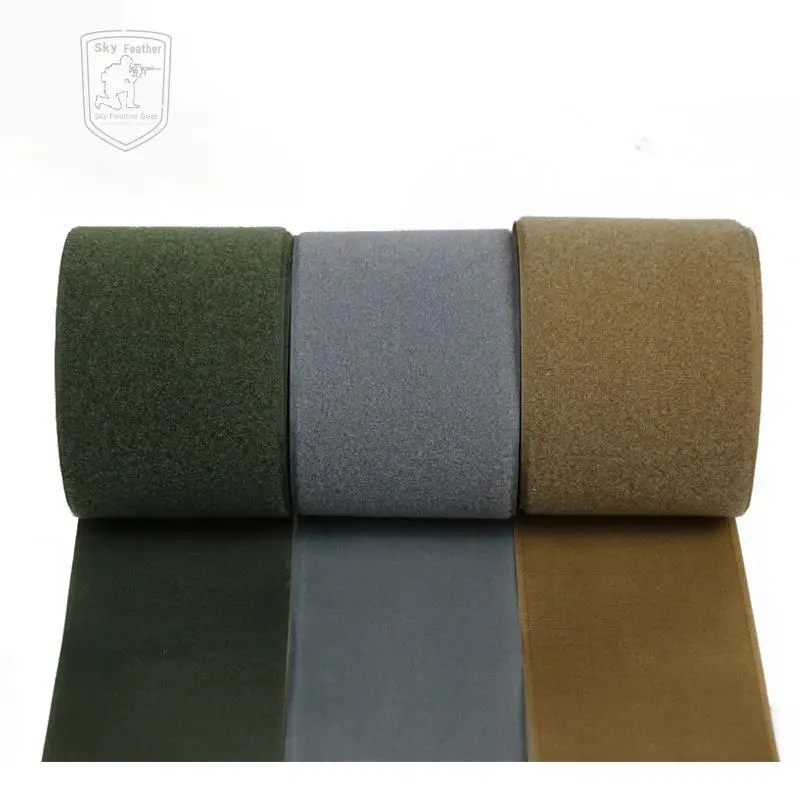 Accesorios de ropa tácticos personalizados, 5cm/10cm/15cm de ancho x 1m, DIY, coser en gancho y bucle, sujetador multiusos, cinta de correas - imagen 5