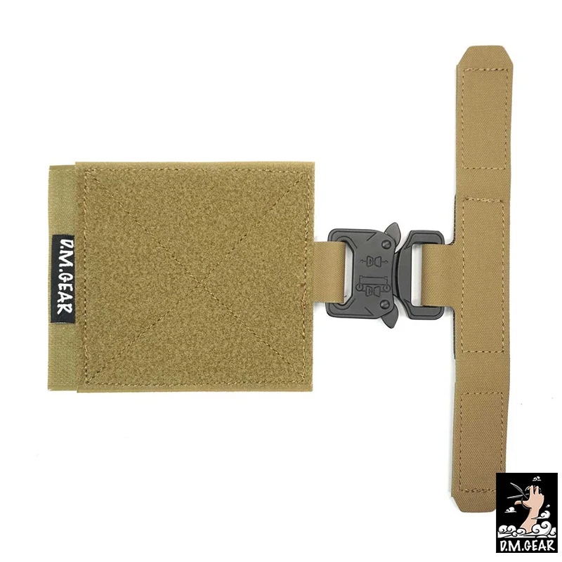 DMgear-Panel de hebilla de liberación rápida táctica, hebillas de Metal para FCPC AVS MOLLE, chaleco de caza VT61, accesorios portadores de placa Airsoft