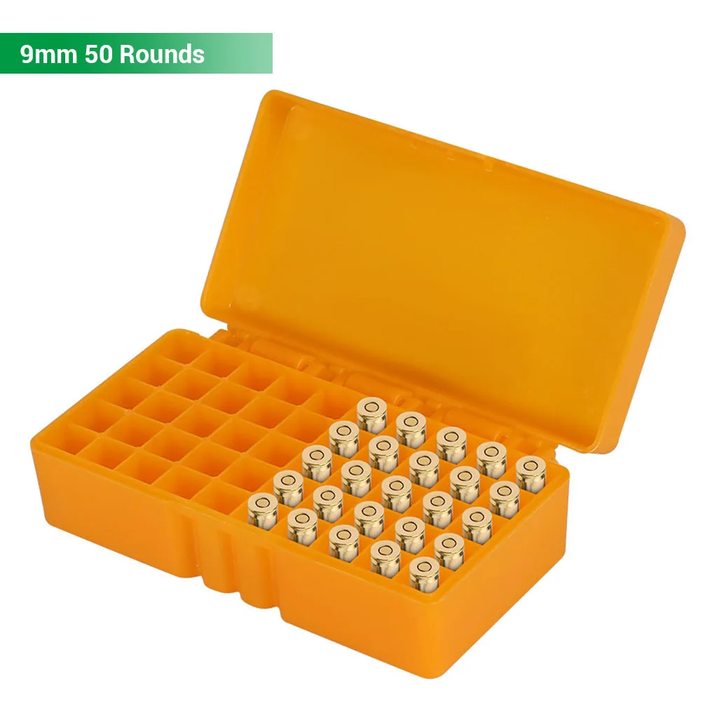 9mm orange 50 Rounds