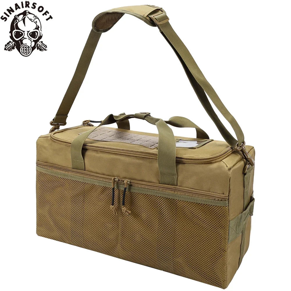 Mochila táctica plegable de gran capacidad para un solo hombro, equipo de caza, entrenamiento, deportes, bolso de viaje, bolso de hombro móvil