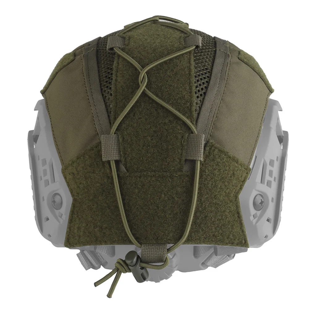 Cubierta de casco táctico Gen4 con cordón elástico caza al aire libre tiro Airsoft rápido cubierta de casco de corte súper alto equipo de protección - imagen 4