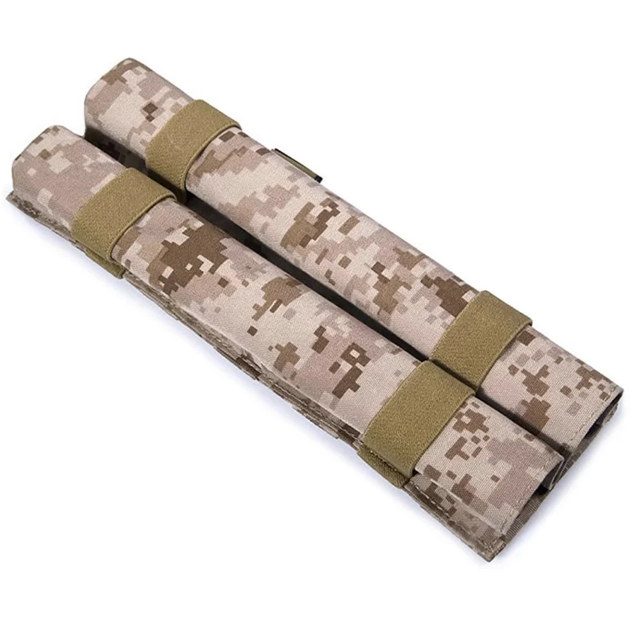 Bolsa de 30cm de largo para chaleco táctico al aire libre, accesorio multiusos MOLLE, Kit de herramientas de doble tira - imagen 2