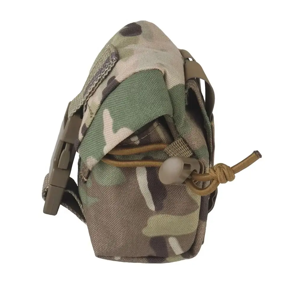 Bolsa táctica multifuncional para granada, bolsa de almacenamiento con cinturón MOLLE, instalación de expansión, equipo de combate de caza, bolsa para granada - imagen 5