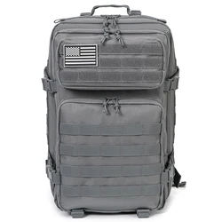 Mochila táctica MOLLE 45L supervivencia outdoor resistente