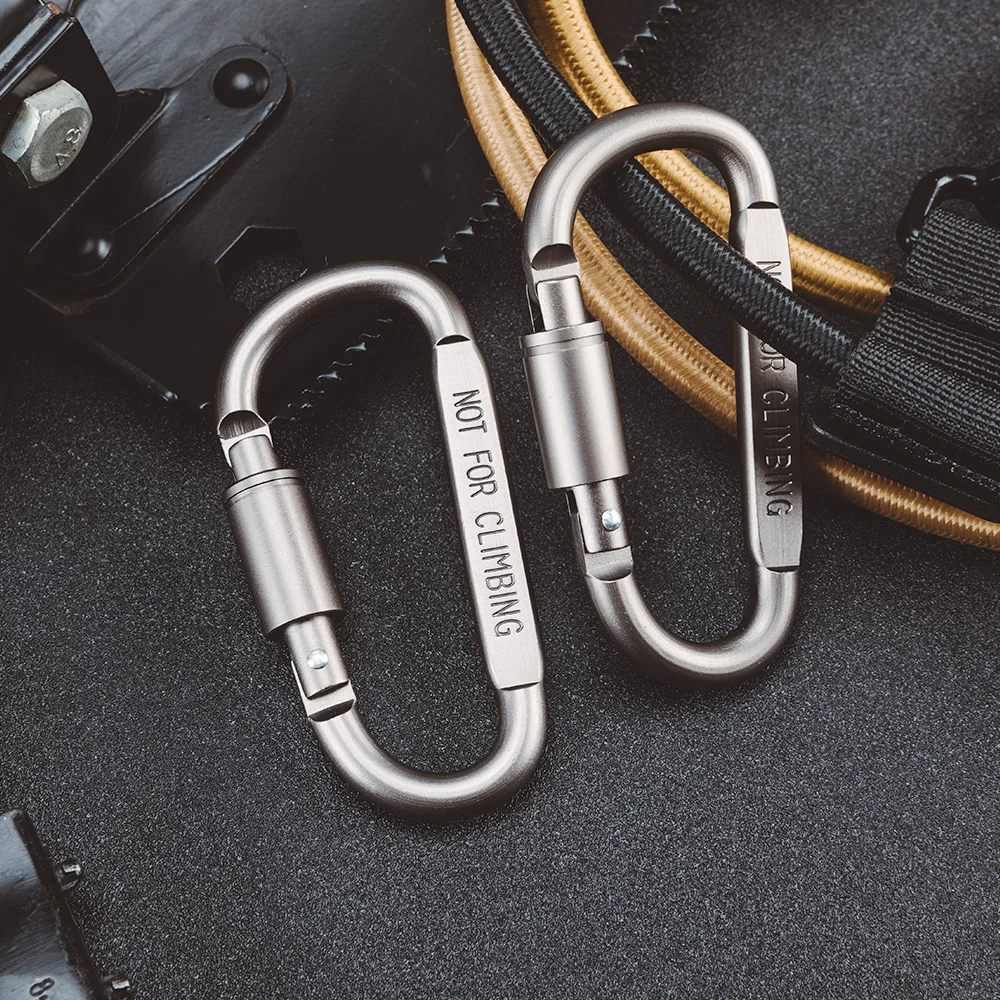 Mosquetón camping - Aplicaciones