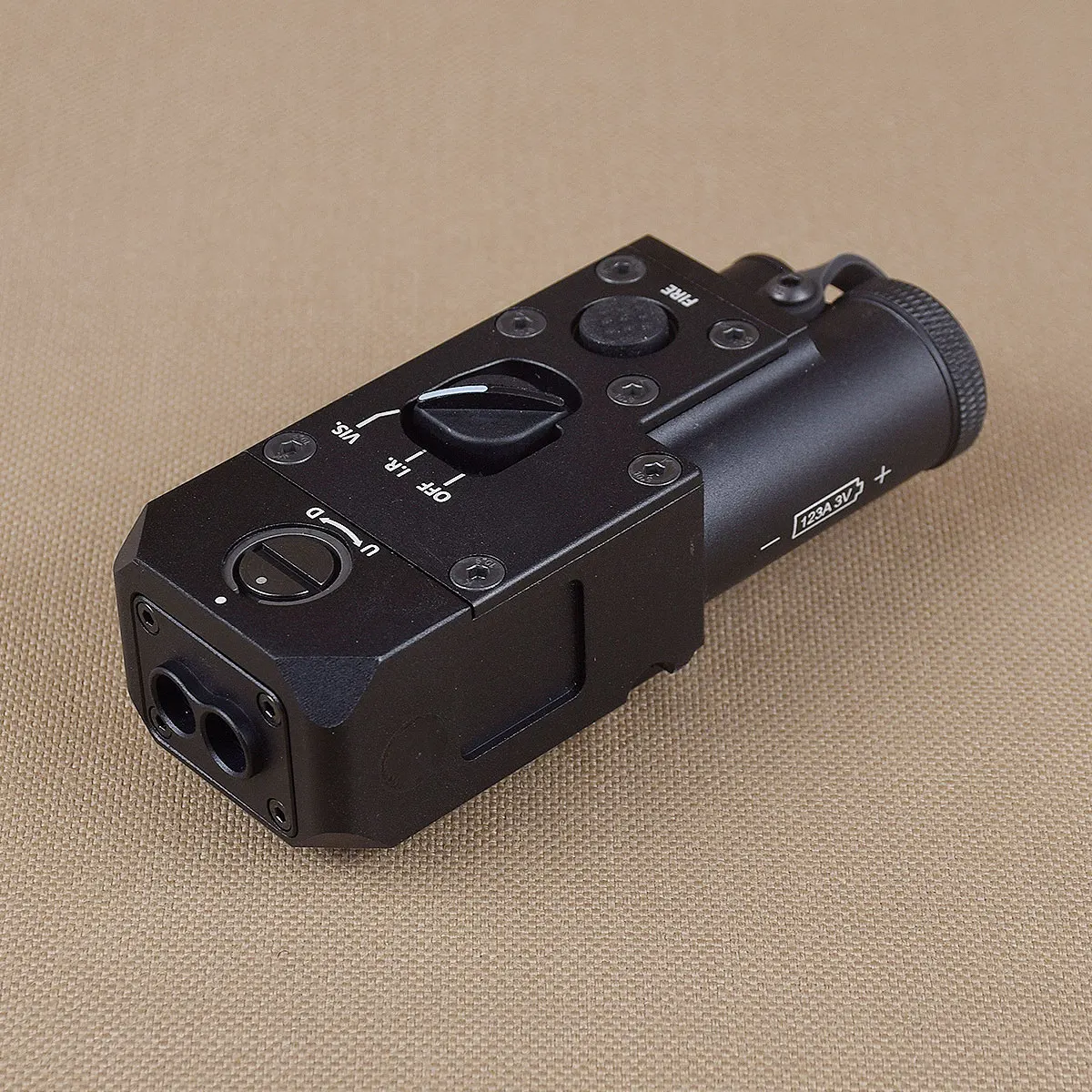 CQBL rojo verde táctico IR puntero láser Metal Picatinny Rail PEQ BOX DBAL ar15 accesorios láser militar de alta potencia - imagen 4