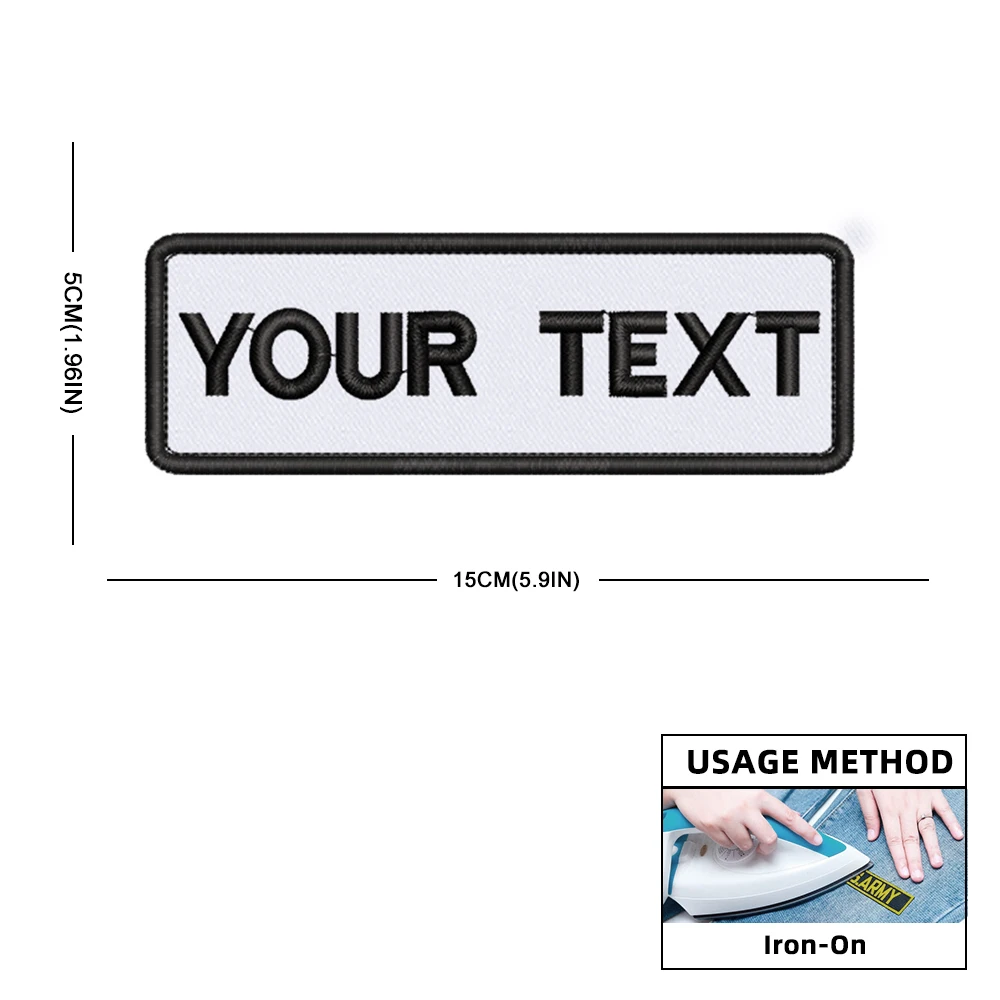 15X5cm-Iron on