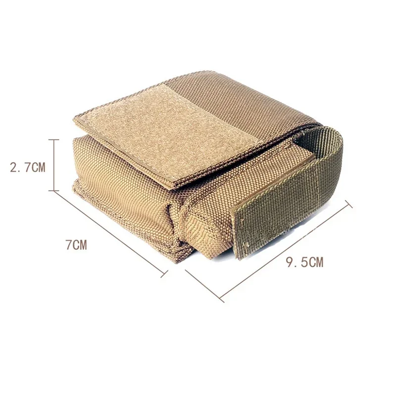 Riñonera táctica Molle con ranura para encendedor, bolsa de almacenamiento compacta y elegante para batería de cigarrillo y cigarro - imagen 4