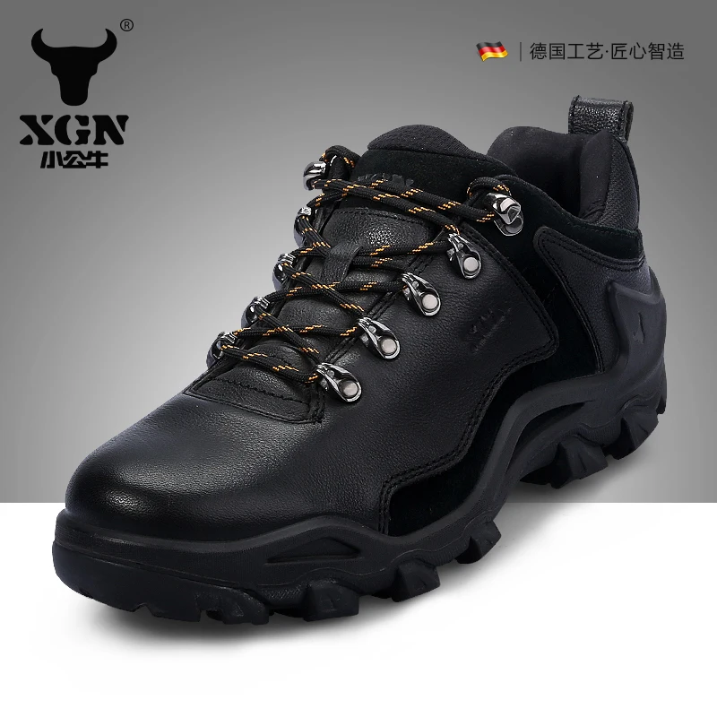 Botas tácticas piel de vaca impermeables – Trekking senderismo - imagen 5