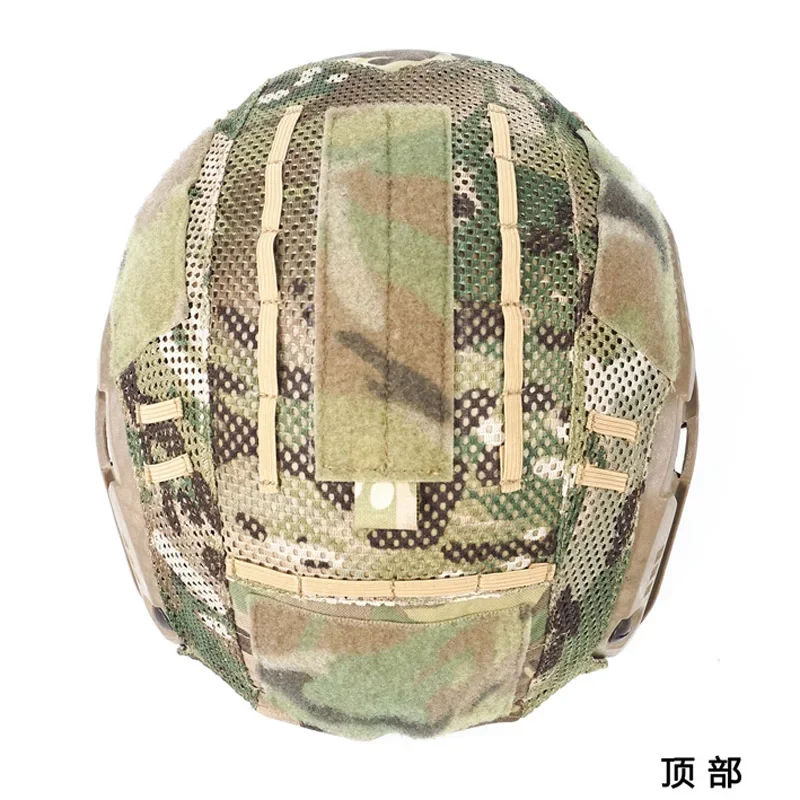 Cubierta táctica para casco, piel para Airsoft, Paintball, juego de guerra, equipo CS OPS-CORE FAST SF, tela para casco - imagen 3