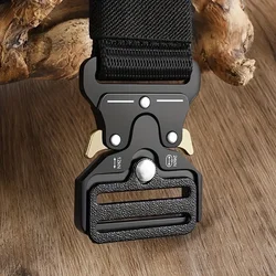 Cinturón táctico MOLLE nylon alta resistencia para hombre