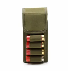 Bolsa almacenamiento escopeta redonda Molle táctica caza al aire libre