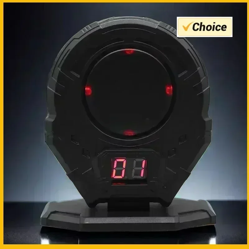 FCegalos para niños Mini objetivo de dardo infrarrojo objetivo de entrenamiento láser objetivo láser de inducción objetivo de puntuación automática luz de sonido - imagen 3