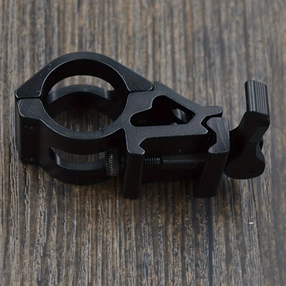 Soportes de 25/30mm, liberación rápida, soporte de instalación de riel de 20mm, soporte de montaje, abrazadera de tubo, linterna táctica Universal, luz de caza - imagen 5